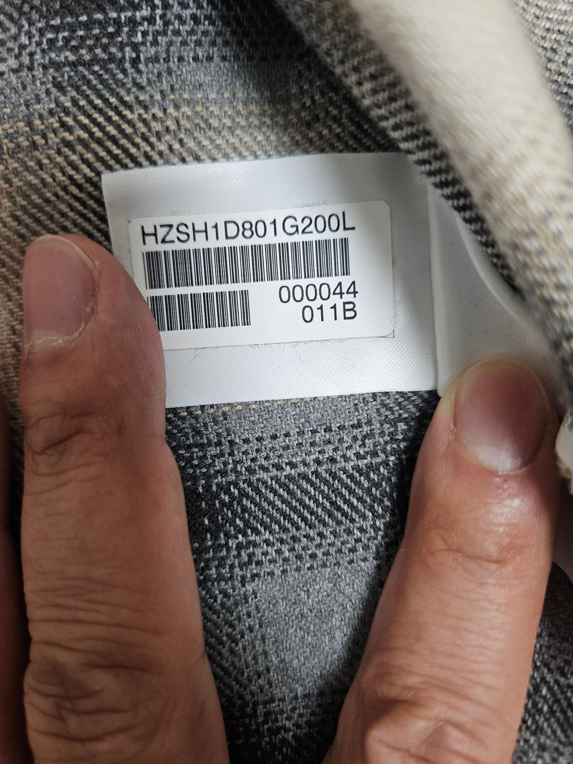 헤지스 his라인 플란넬 셔츠 상품이미지5