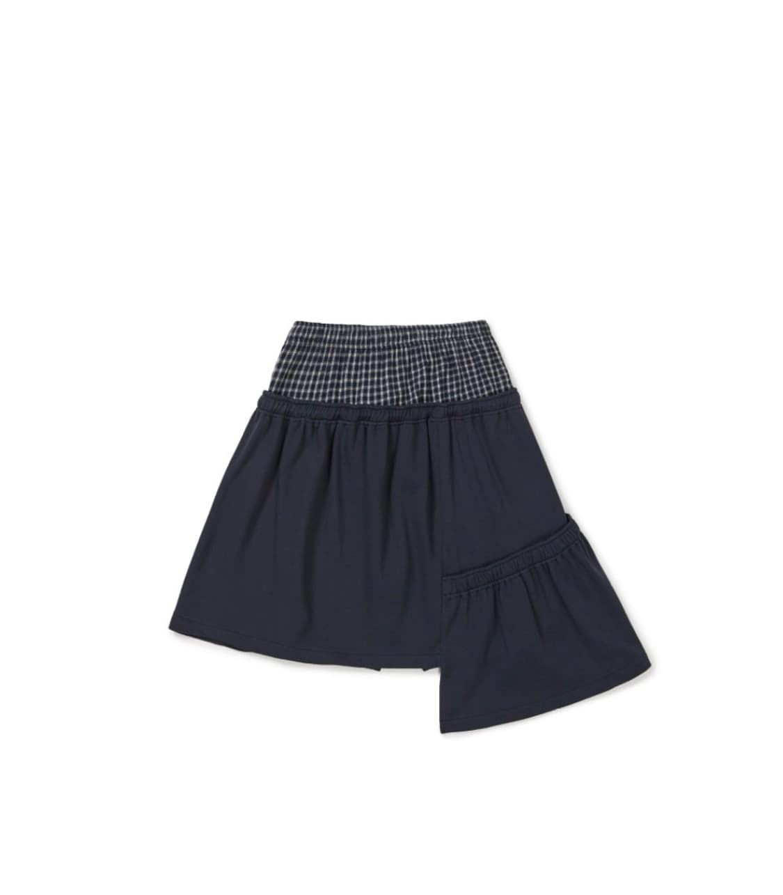 Lcdc CHECKMIX JERSEY SKIRT (NAVY) 상품이미지2
