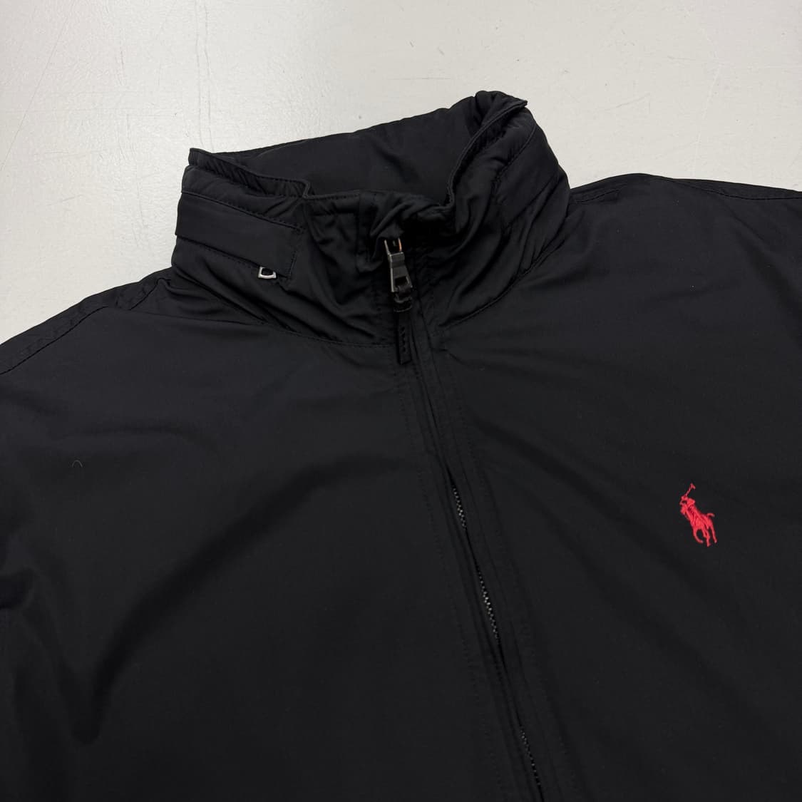 폴로 포니 폴리쉘 페리 점퍼 자켓 블랙 상품이미지3