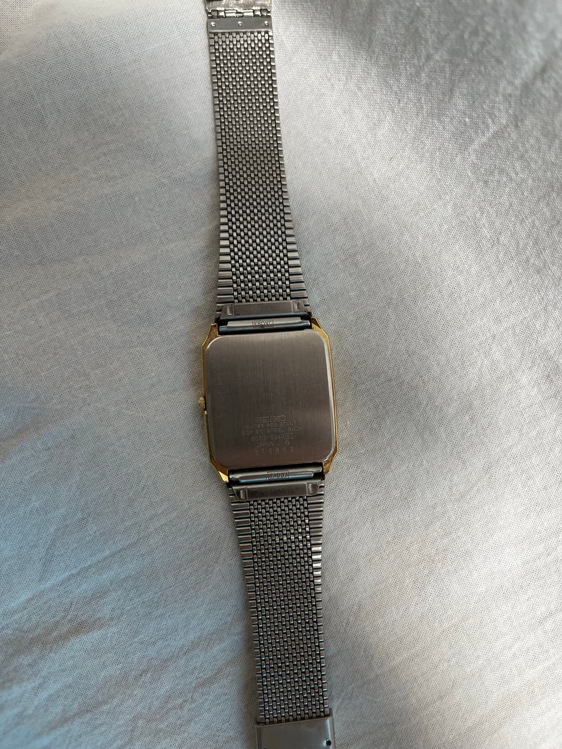 Seiko Gold SquareWatch(80’s) 상품이미지3