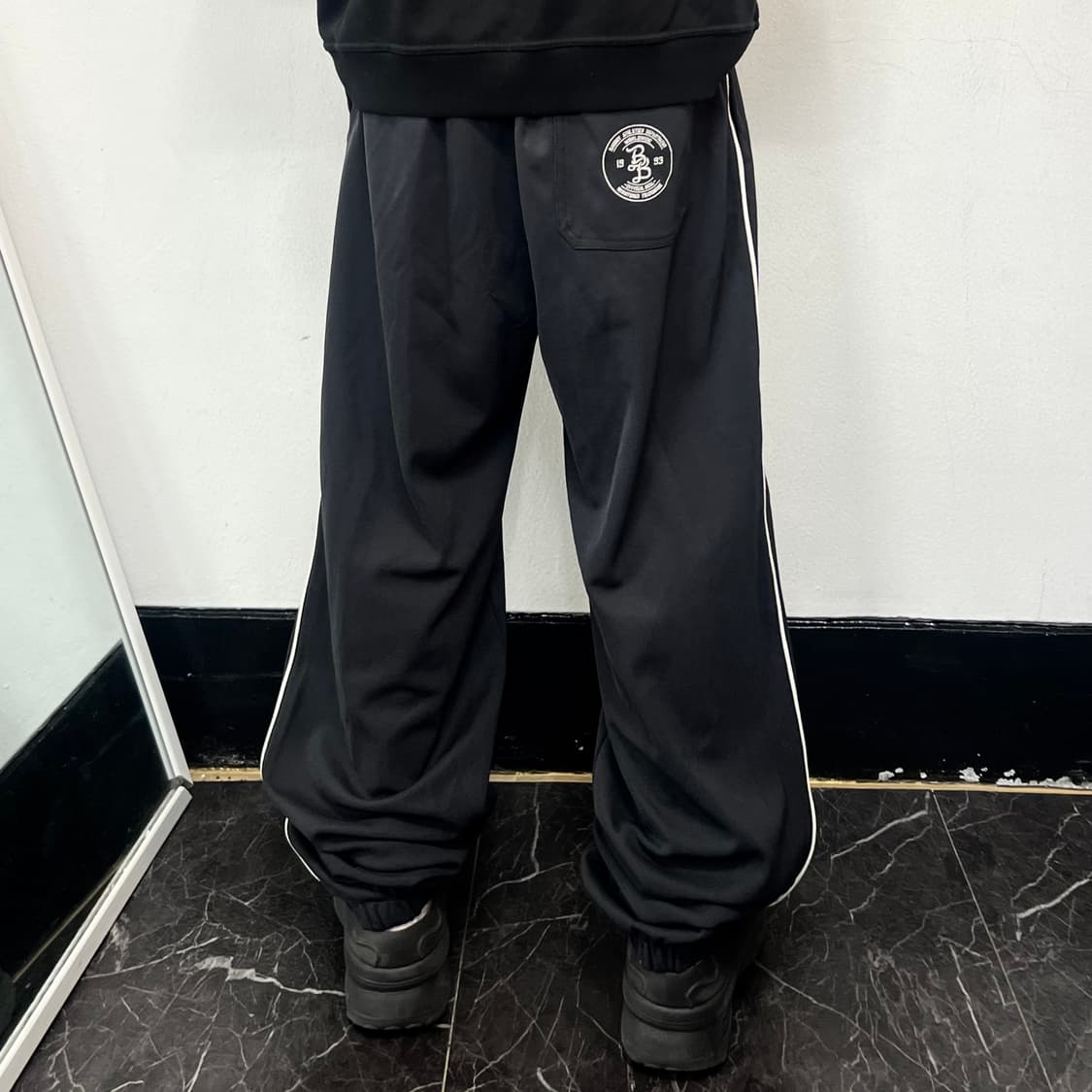 베드보이 사이드파이핑 와이드 트랙팬츠 상품이미지3