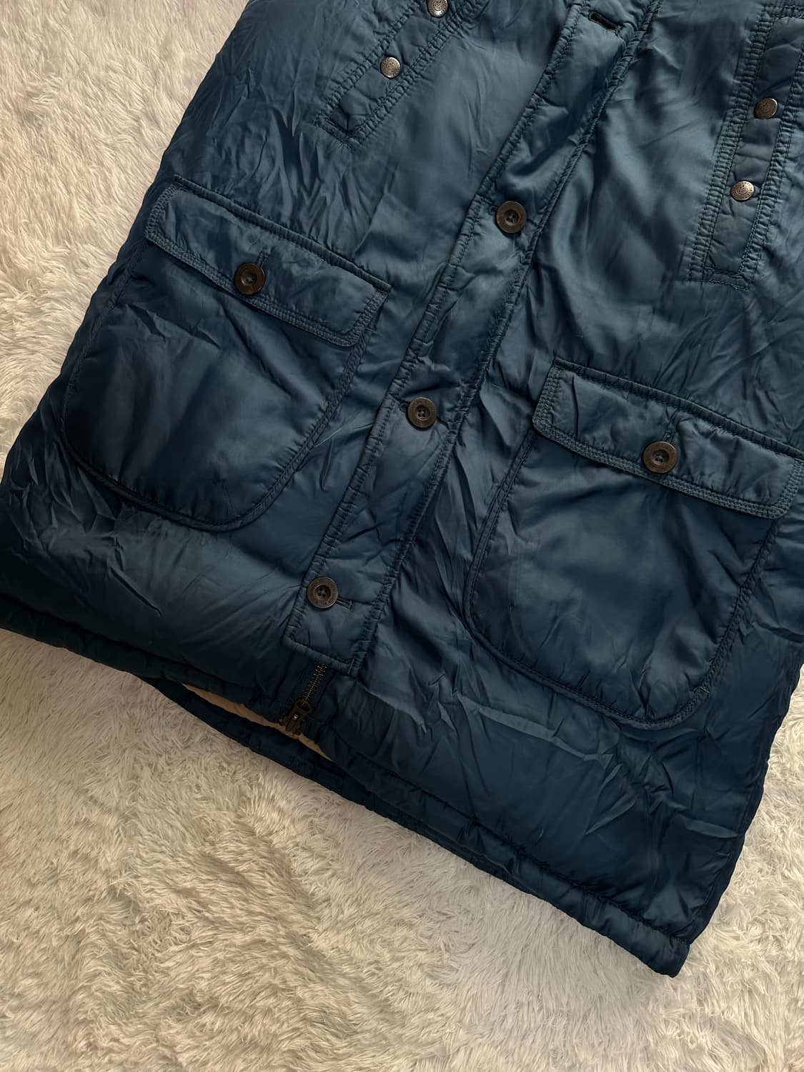 노스페이스 남성 다운 파카 100(L) 블루 상품이미지6