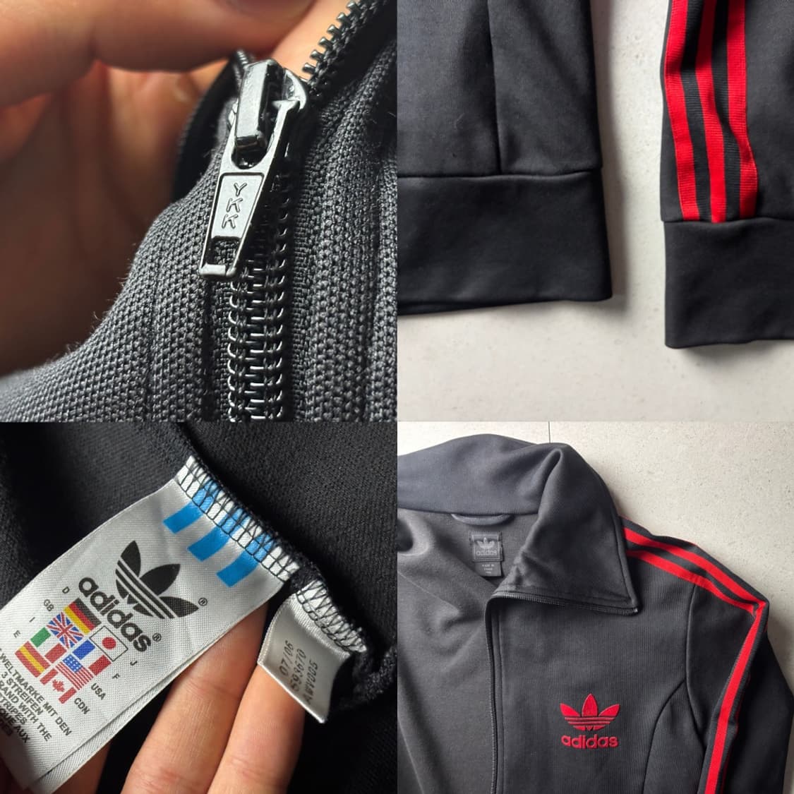 아디다스 검빨 져지 상품이미지3