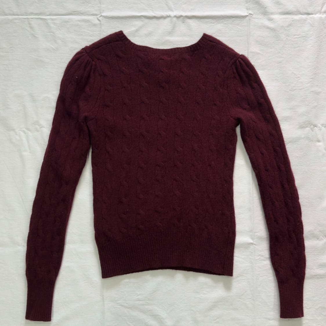 두산 랄프로렌 우먼 케이블 니트 상품이미지6