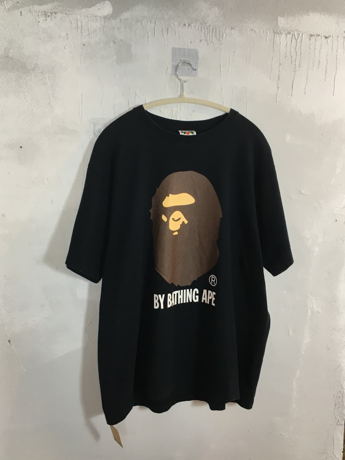 베이프 반팔티 블랙 상품이미지4