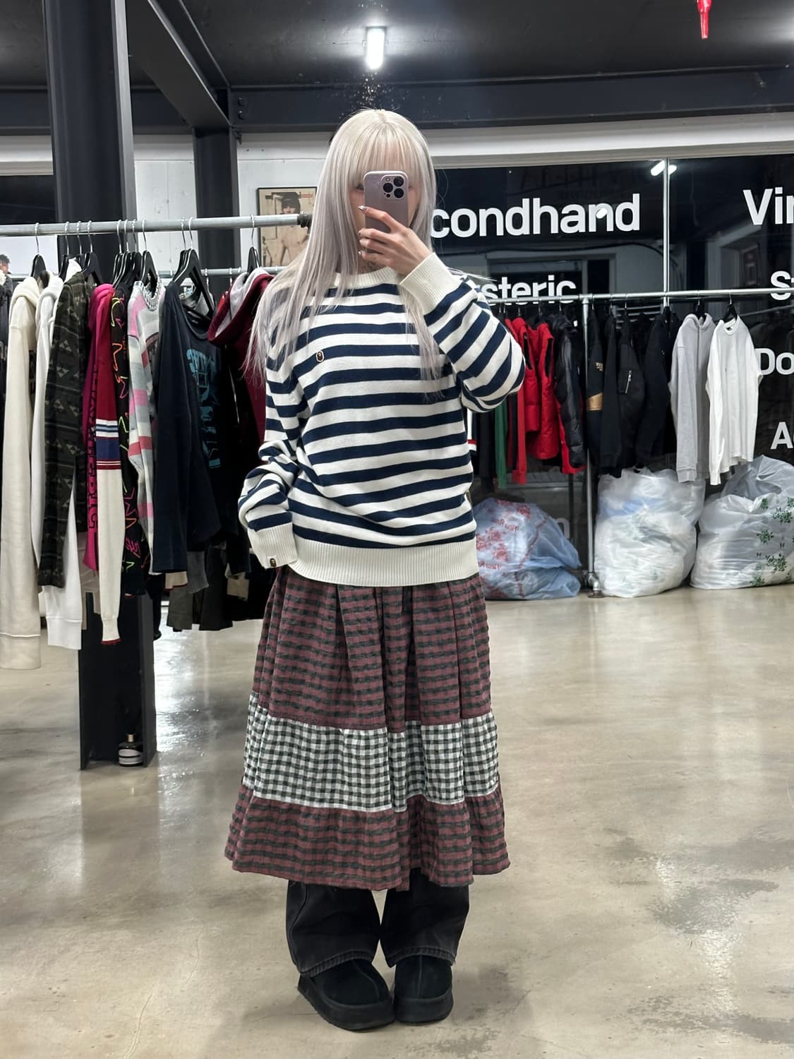 베이프 네이비 미니사루 상품이미지2