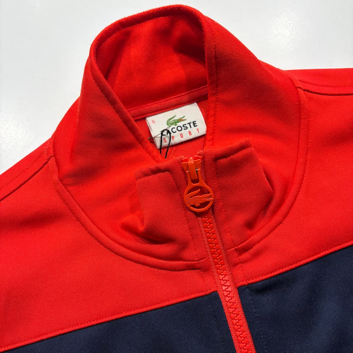 [105] 라코스테 스포츠 네이비/레드 트랙 자켓 D116 상품이미지5