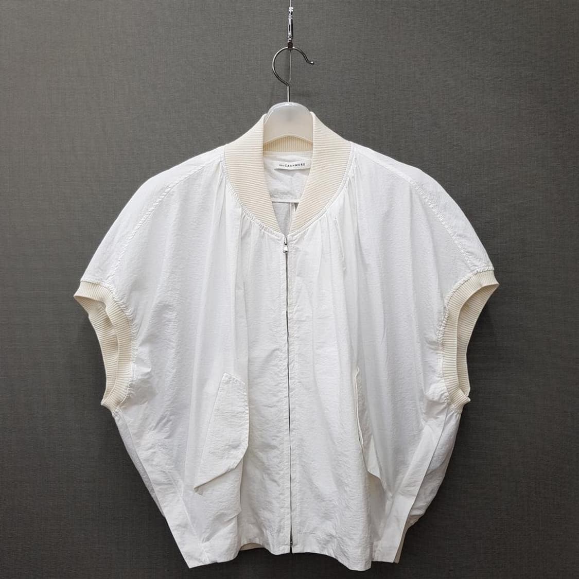 한섬 더캐시미어 2022 루즈핏 나일론 집업 점퍼 88-98-165사이즈 상품이미지1