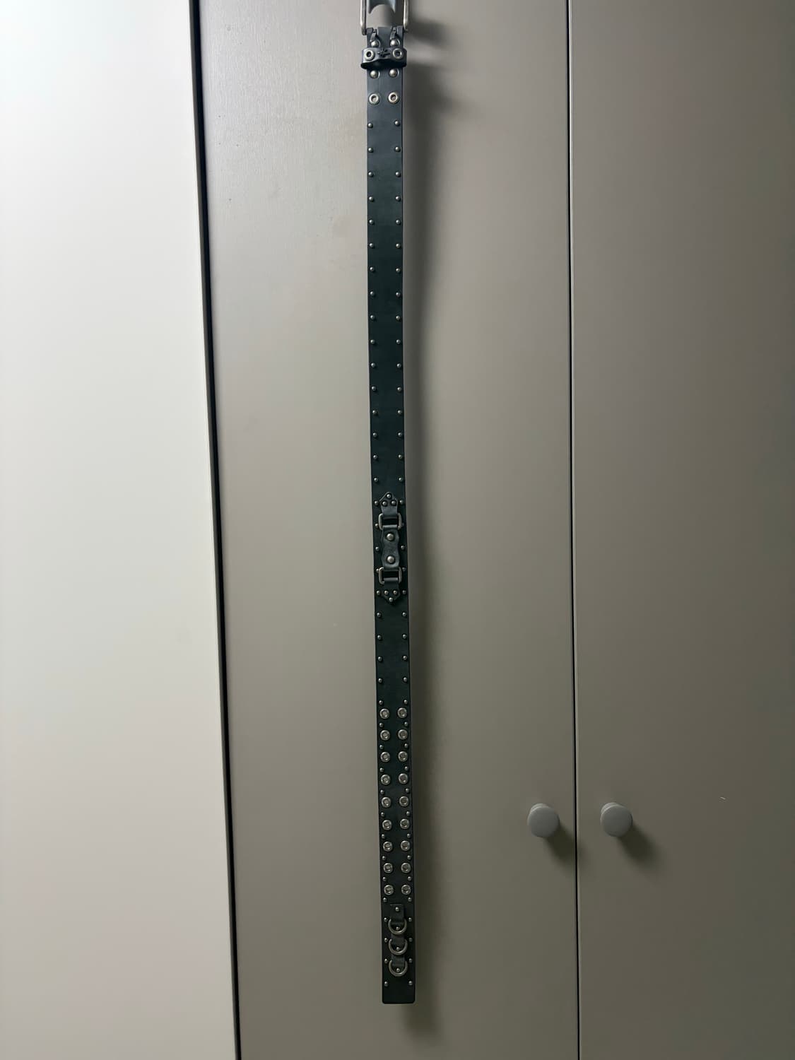 베이컨트 아카이브 블렌하임 더블 스터드 벨트 블랙 상품이미지2