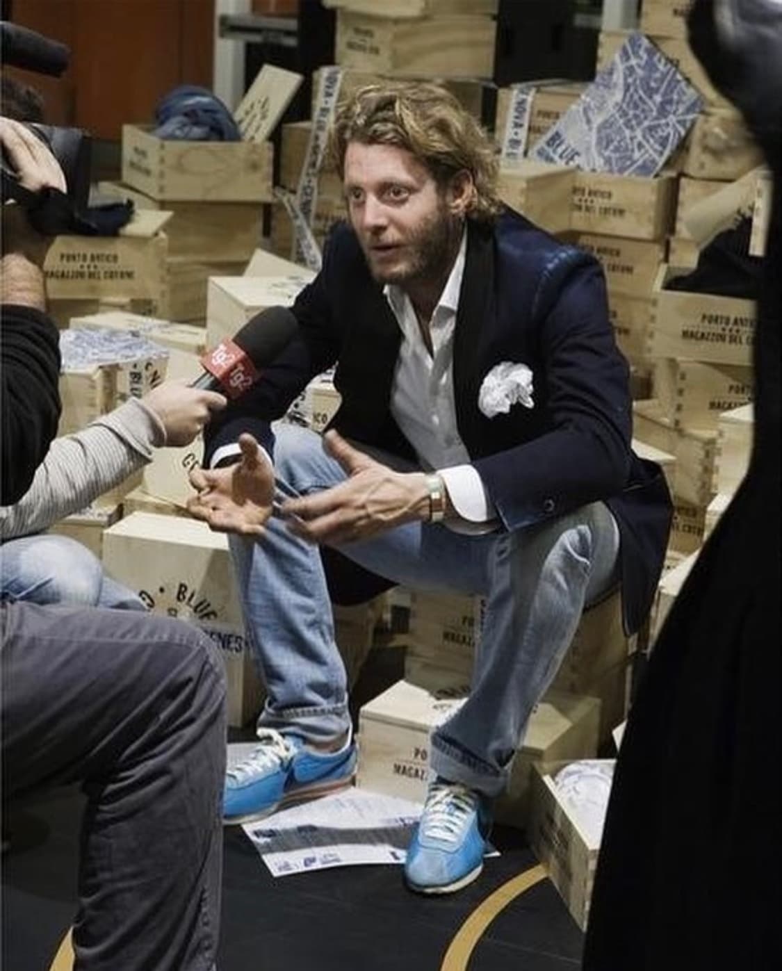 [새제품] 나이키 코르테즈 빈티지 비비드블루 275 상품이미지2