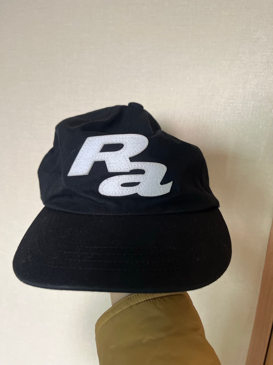그램아운스파운드 RA Font 5-Panel Cap_Black 상품이미지2