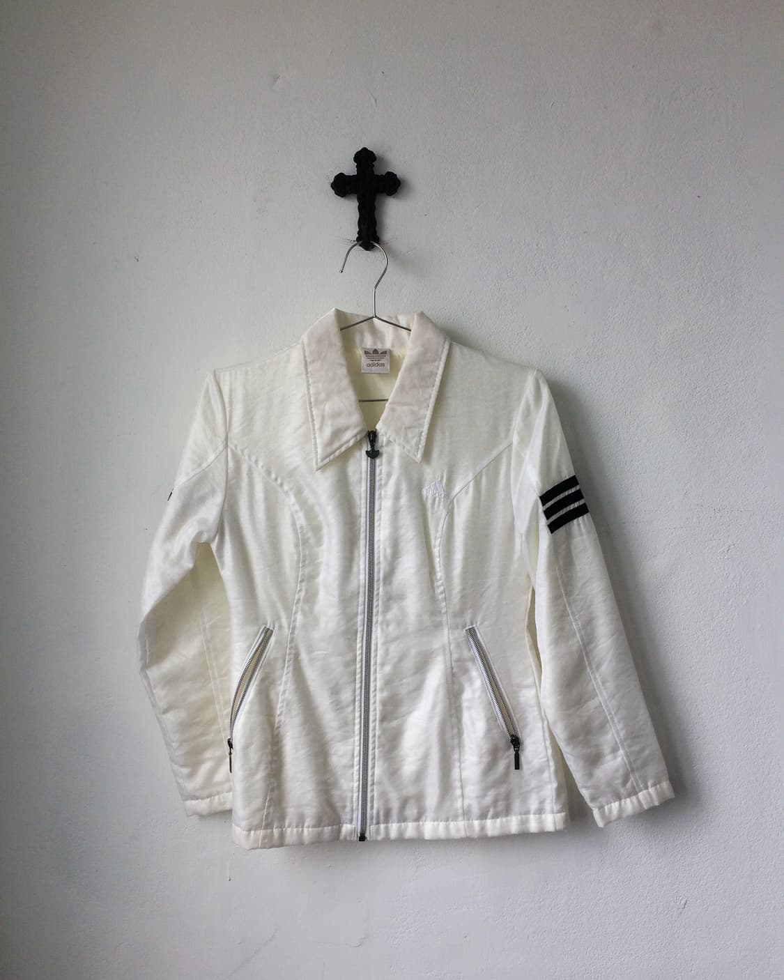 Adidas glossy zip up 상품이미지2