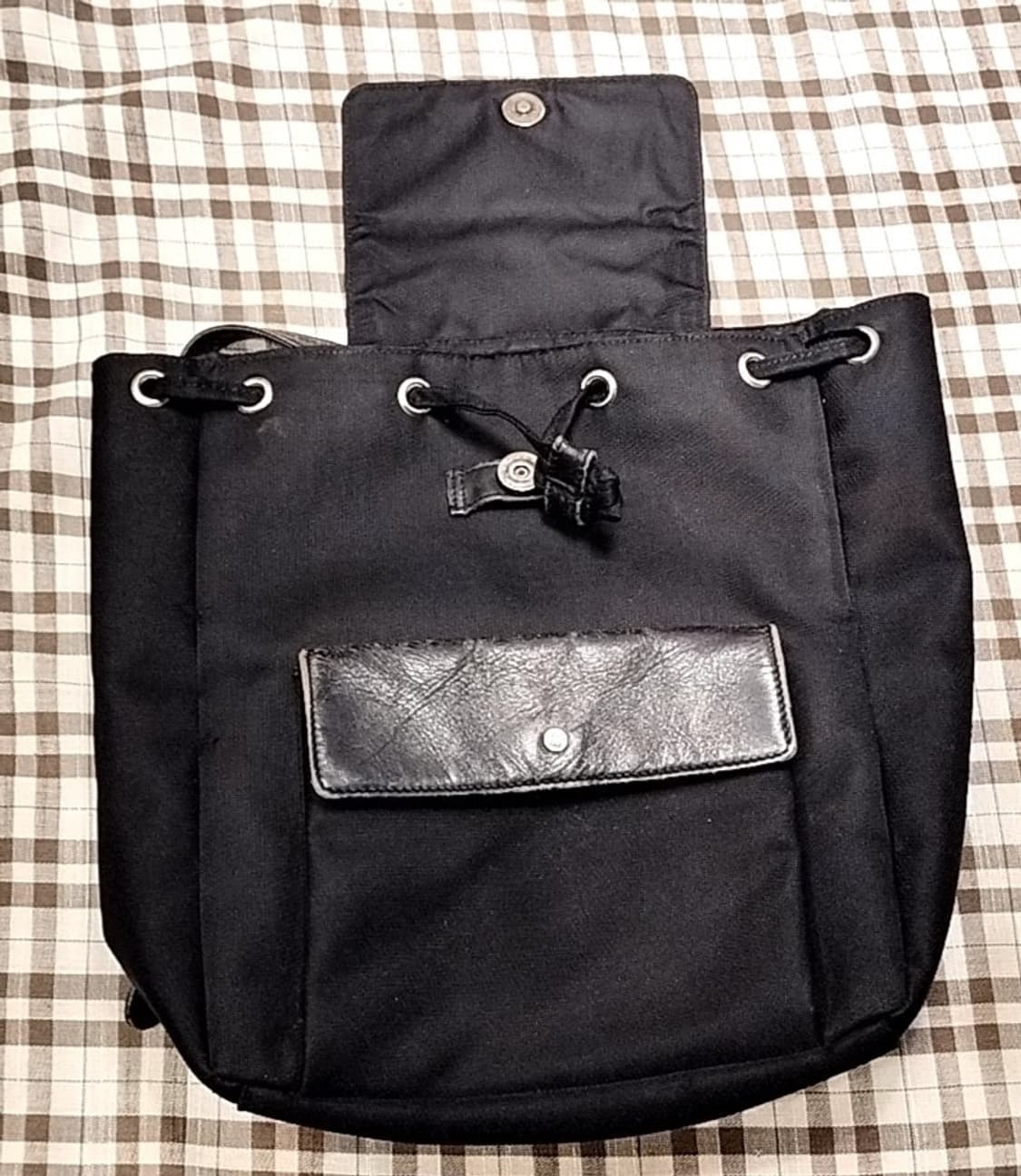 issey miyake leather backpack 상품이미지3