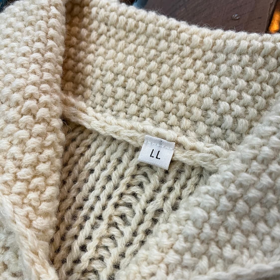 빈티지 울 가디건 코위찬  상품이미지6