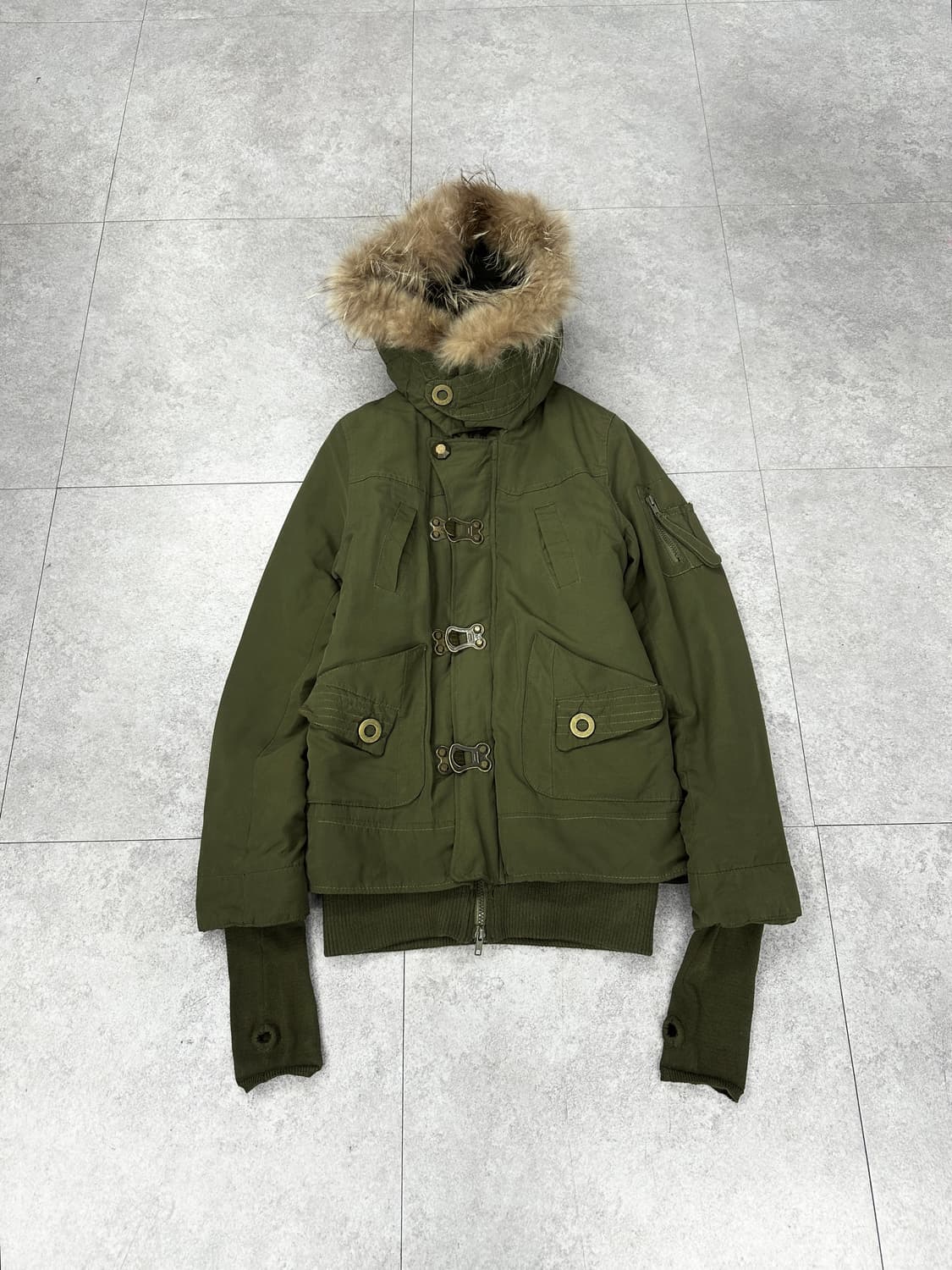 SLY 2way fur buckle jacket 상품이미지3