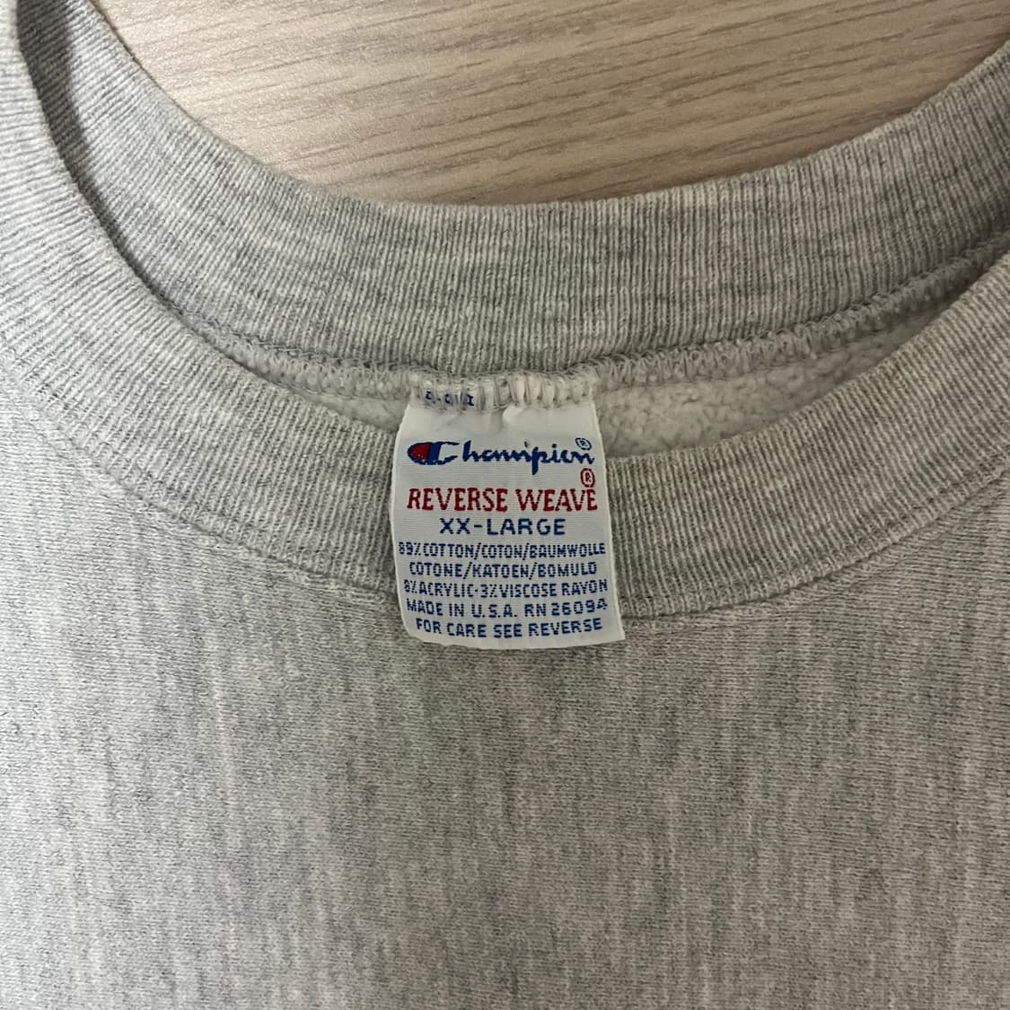 90s 챔피온 리버스위브 맨투맨 xxl 상품이미지2