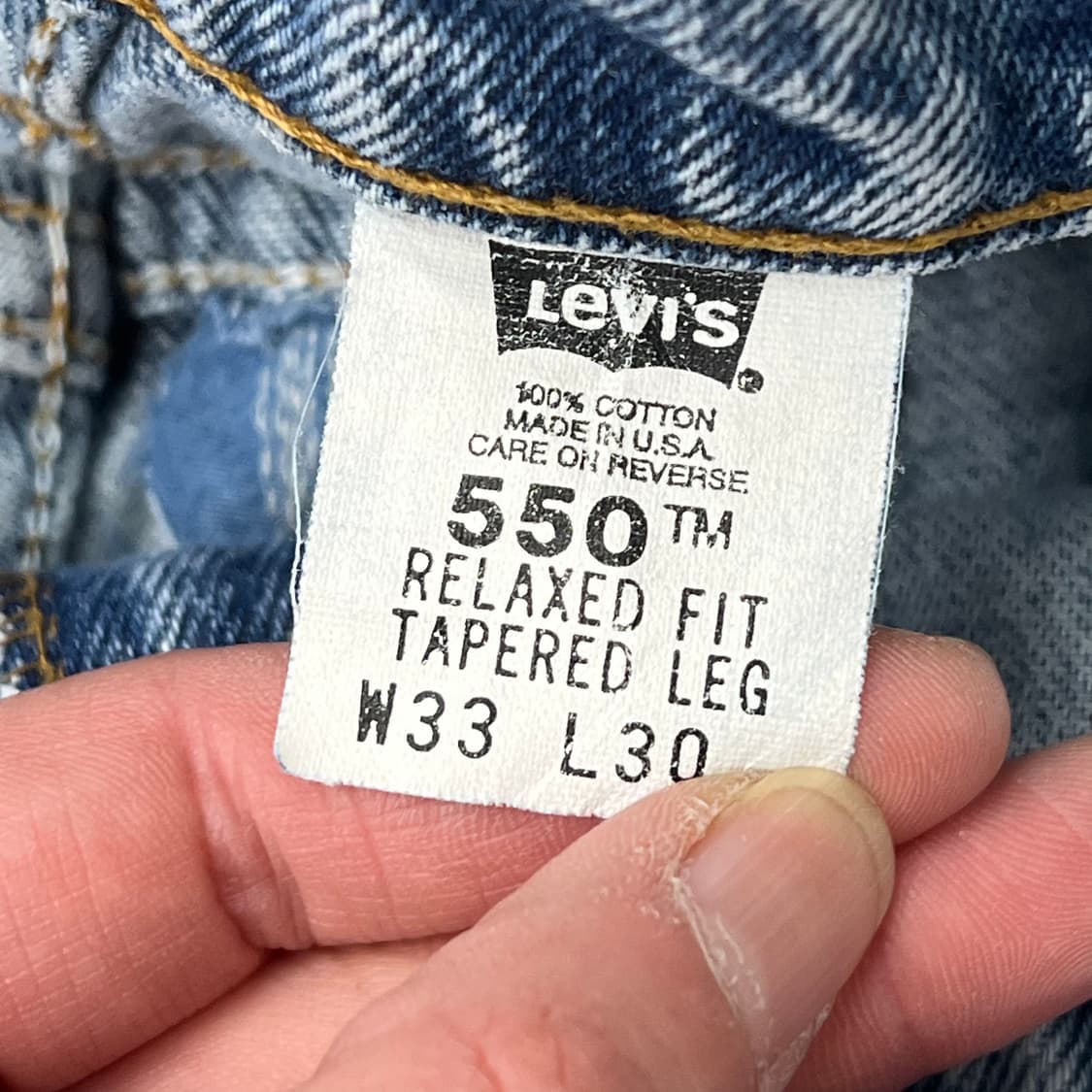 usa 리바이스 550 데님팬츠 s11450 상품이미지7