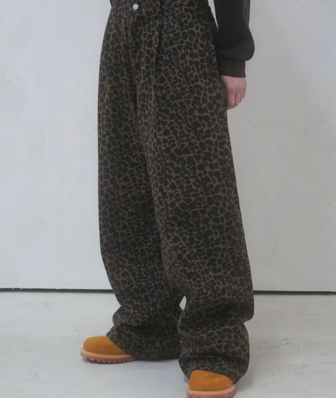 어반드레스 Leopard Wide Long Pants 레오파드 상품이미지2