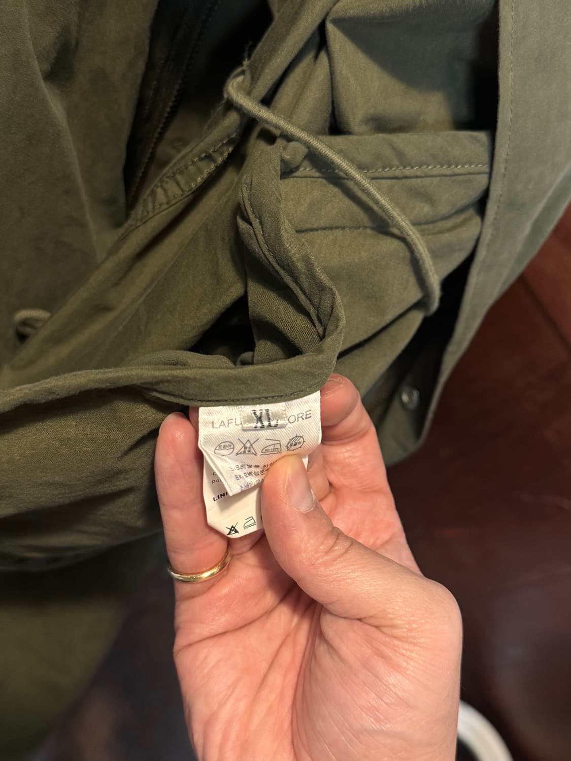 m65 피쉬테일 파카 개파카 /라퍼지 스토어 /XL사이즈/밀리터리 상품이미지6