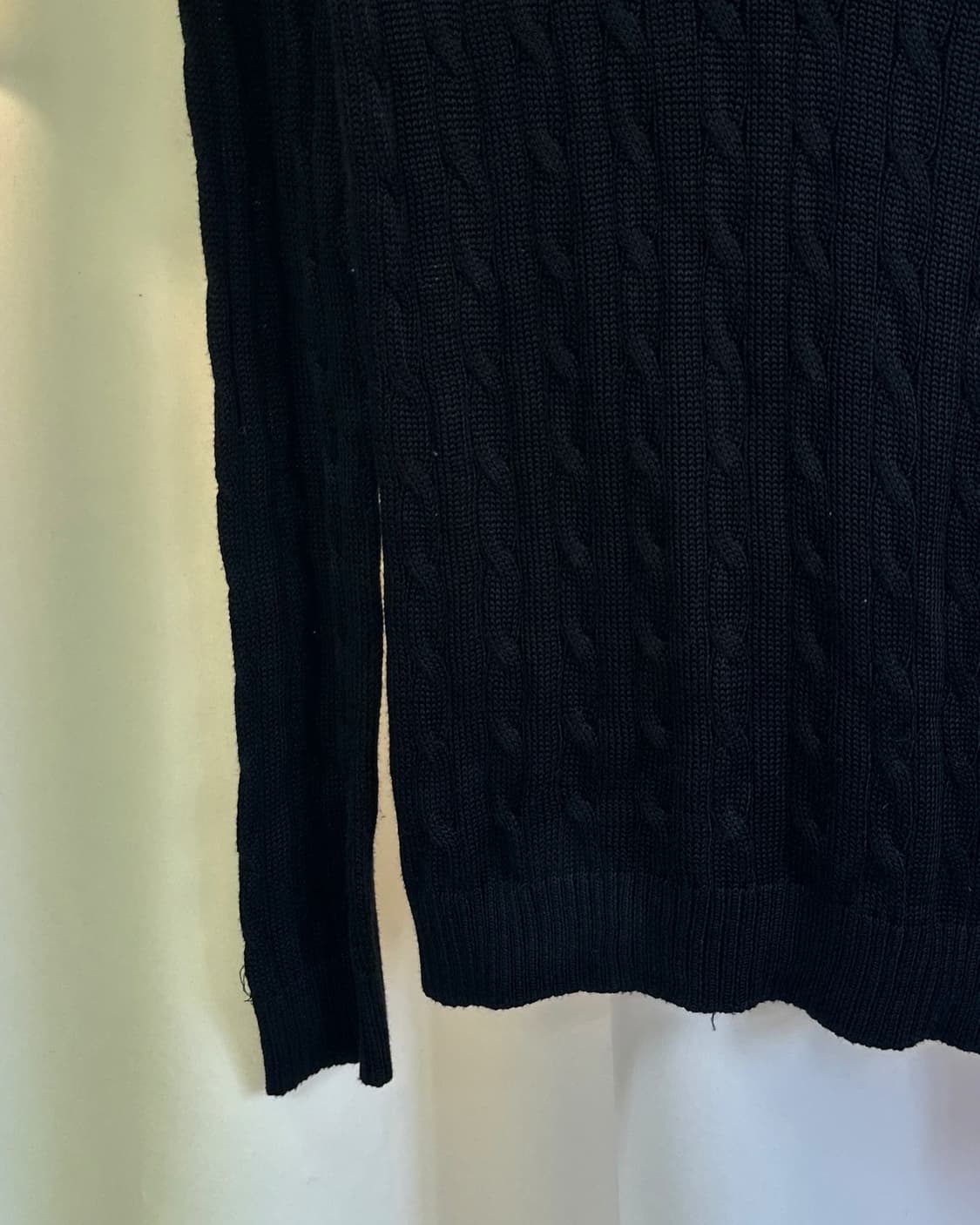 [LAUREN RALPH LAUREN] V neck cable knit 상품이미지5