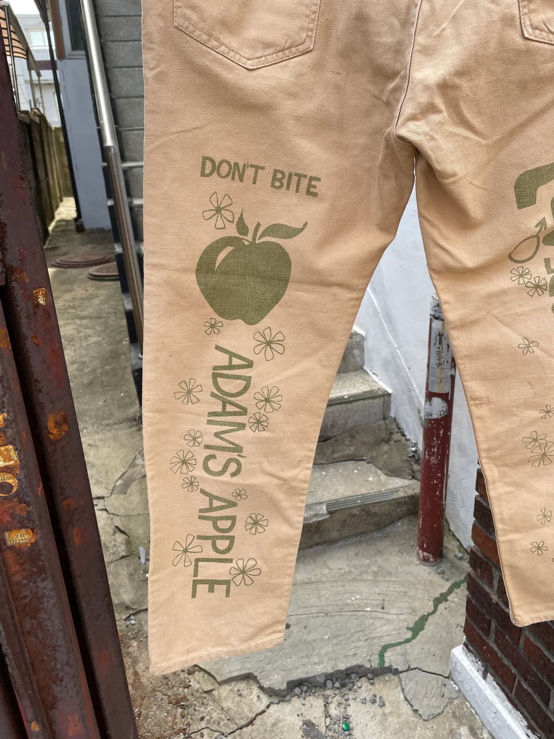 Rare!)60s LEVIS Crazy Legs Canvas Pants 상품이미지9