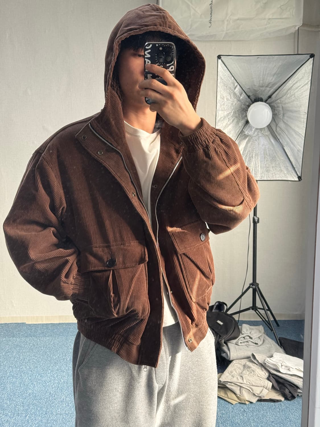 어반스터프 코듀로이 후드점퍼 상품이미지8