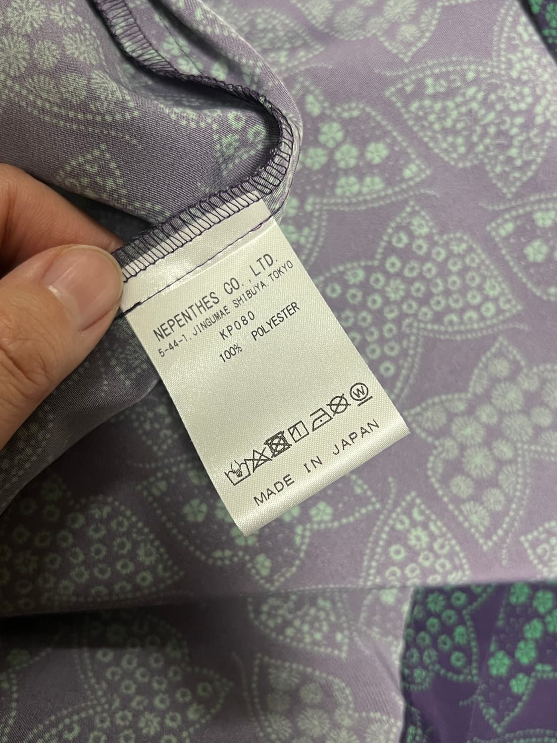 니들스 실크 블라우스 상품이미지5