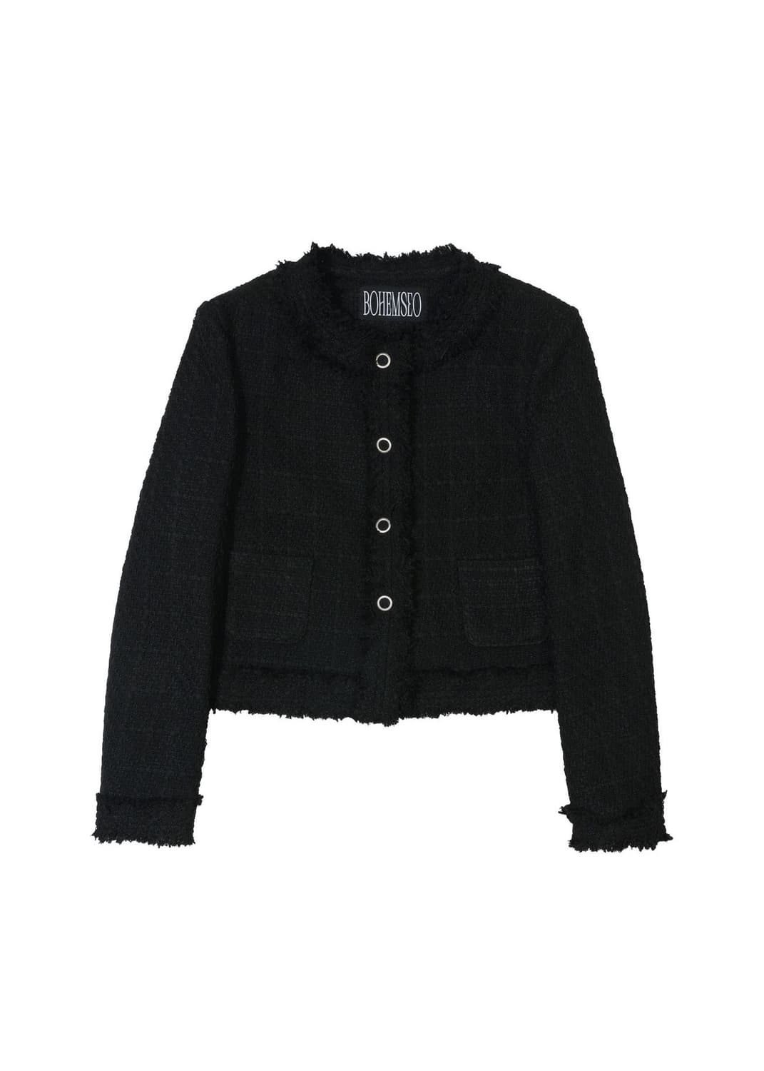 Rough round tweed jacket 상품이미지1