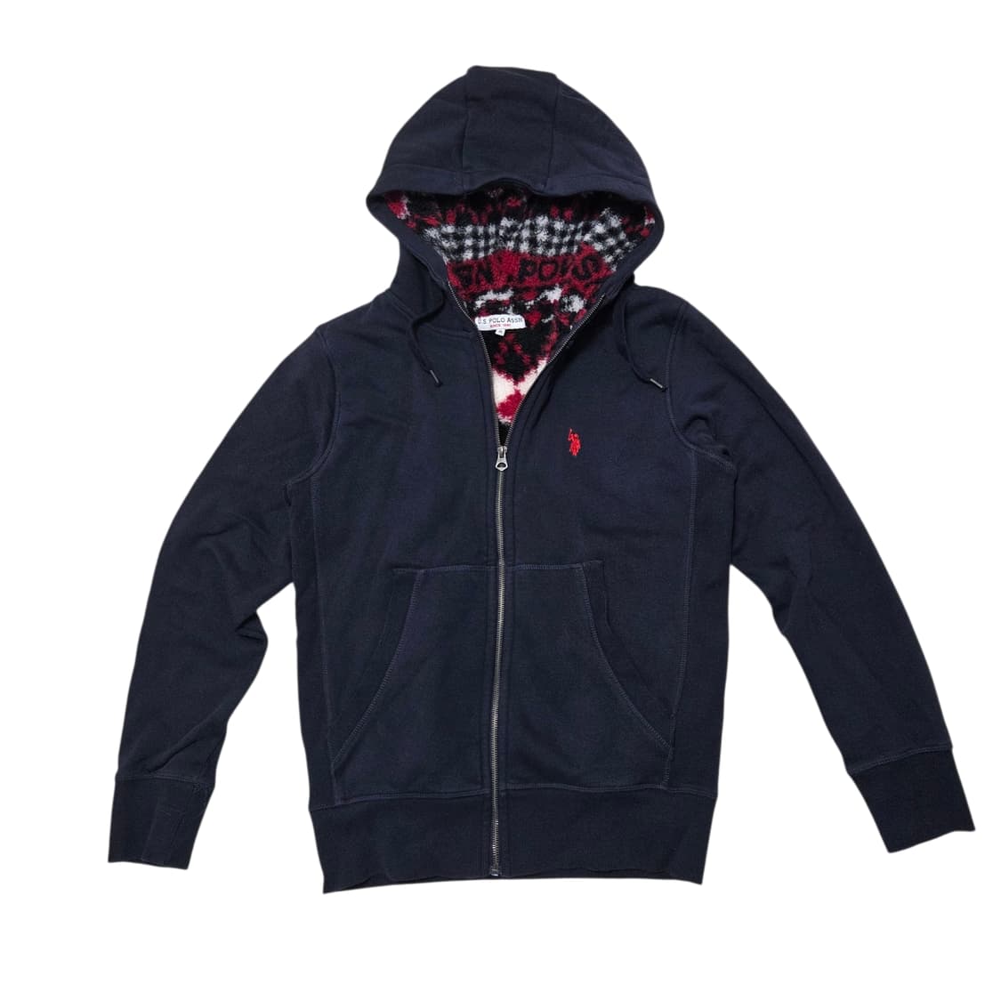 US POLO 양털 후드 집업  상품이미지1