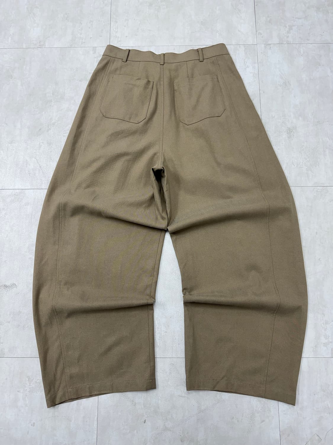 •BEGIN 2.0.2 베이지 와이드 슬랙스 상품이미지4