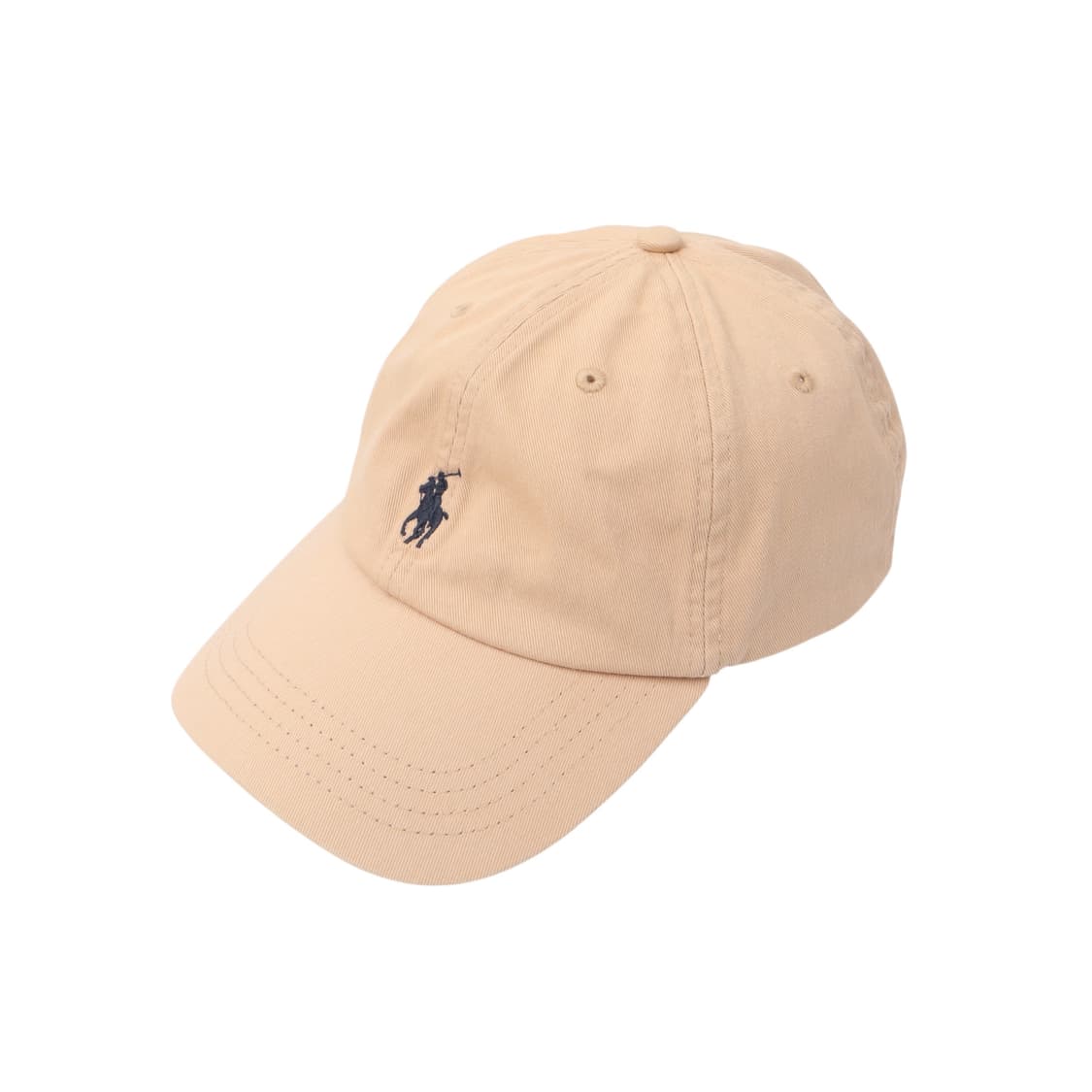 폴로 랄프로렌 QR 베이지 코튼 캡 상품이미지1