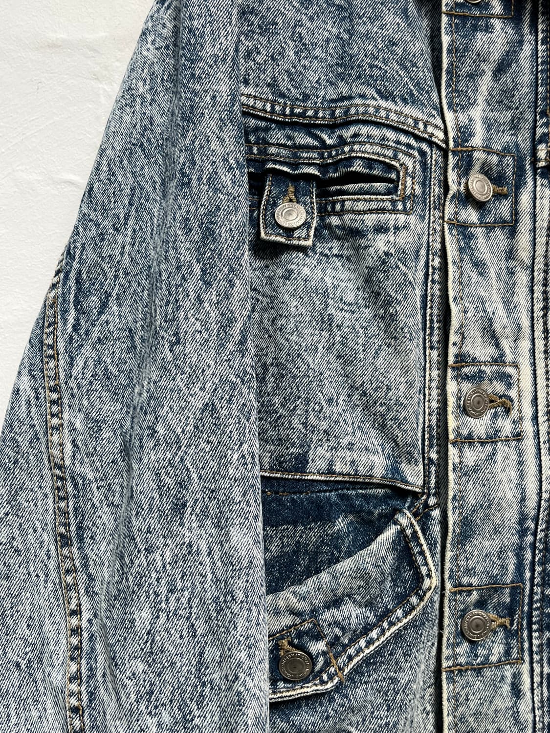 빈티지 워싱 데님 자켓 F 상품이미지4