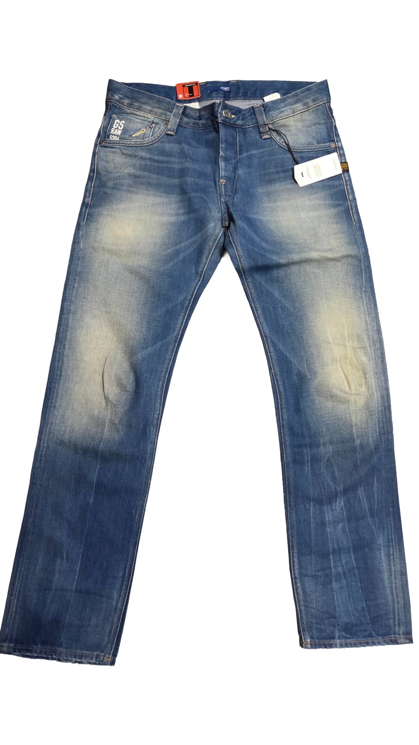 G-STAR RAW  3301 스트레이트 핏 블루 워싱(w33/L32) 상품이미지1