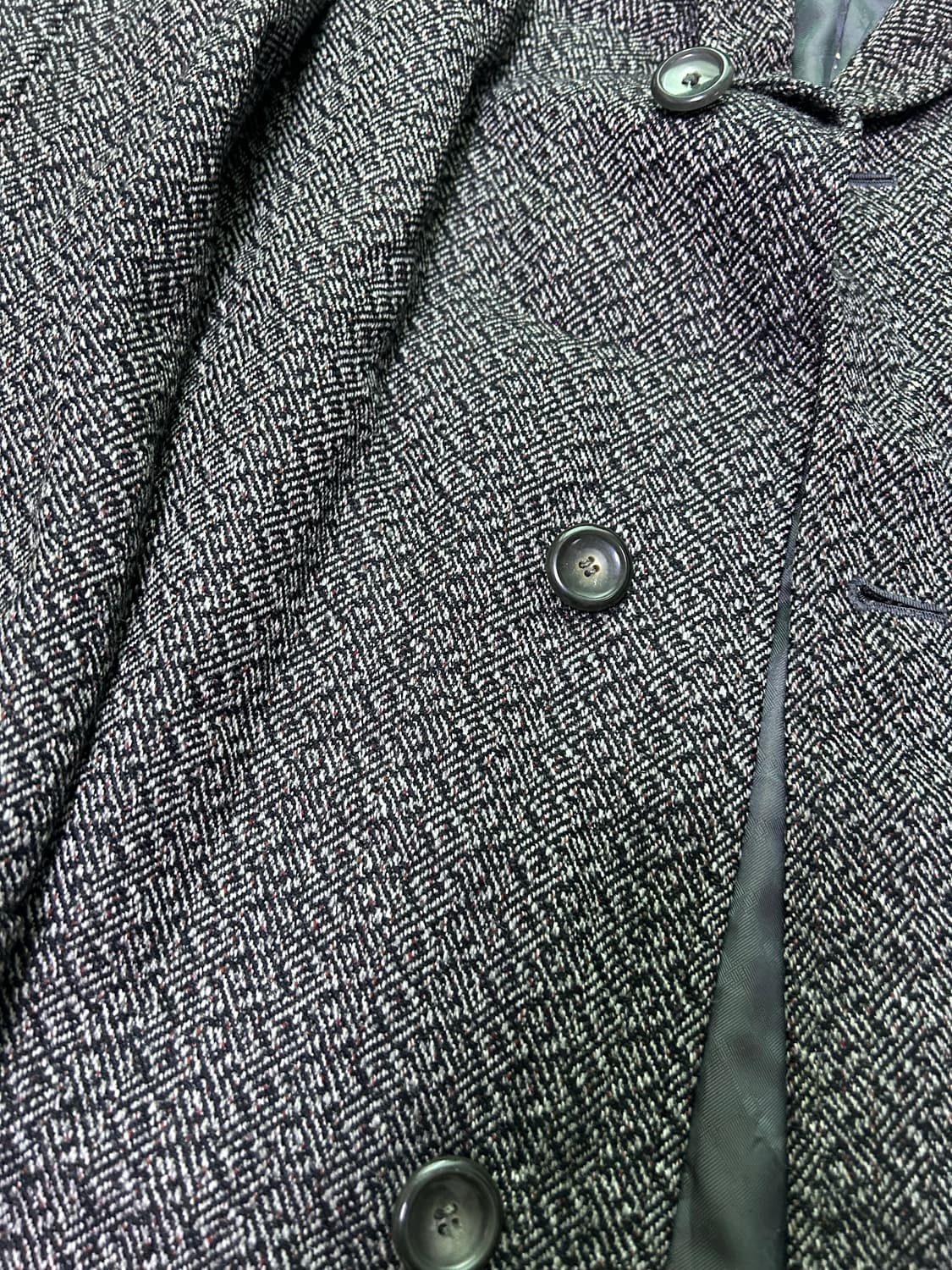 일제 해링본 코트 사이즈 105-110 상품이미지3