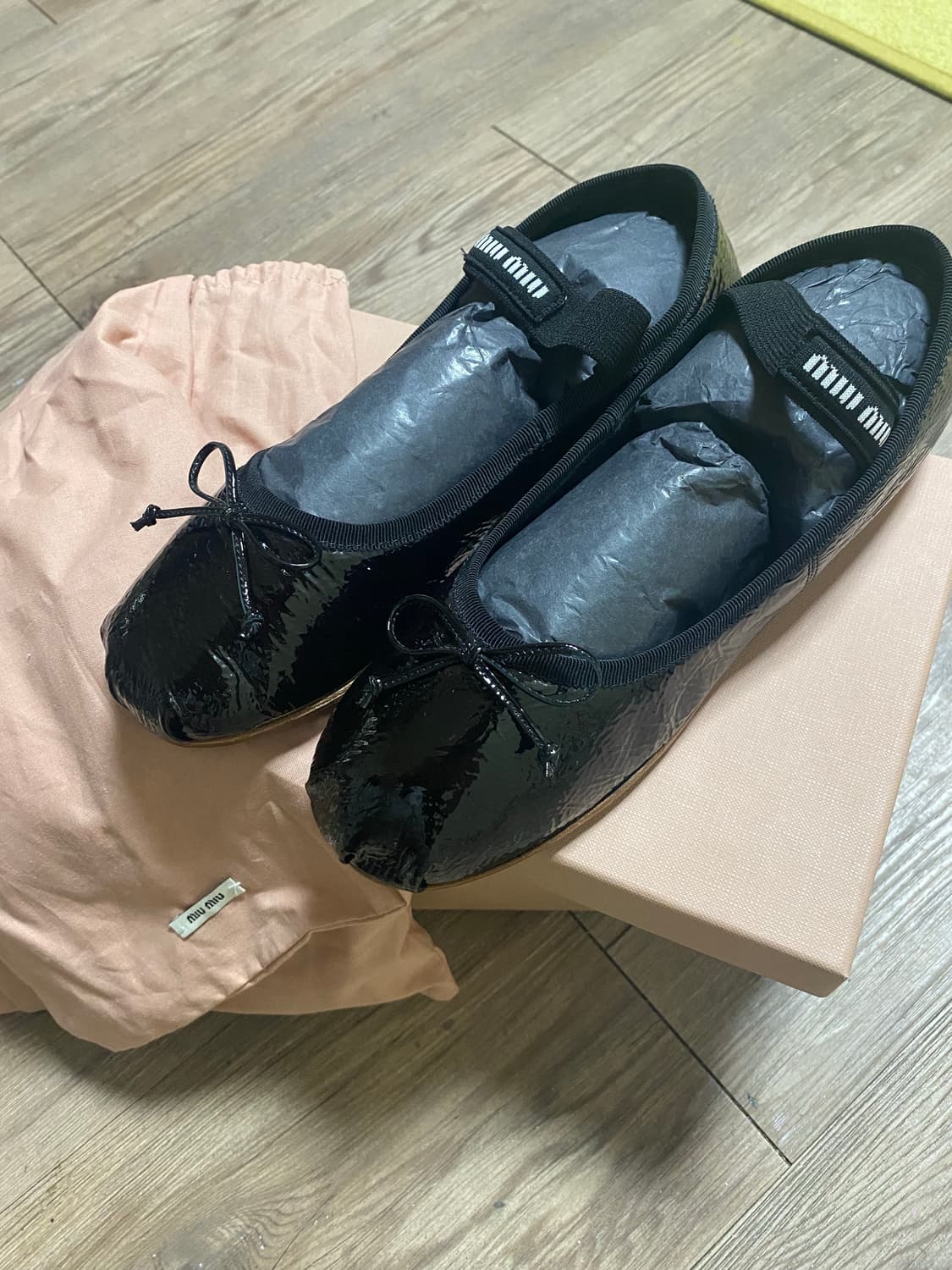 미우미우 발레리나 39 사이즈(새상품) 상품이미지2