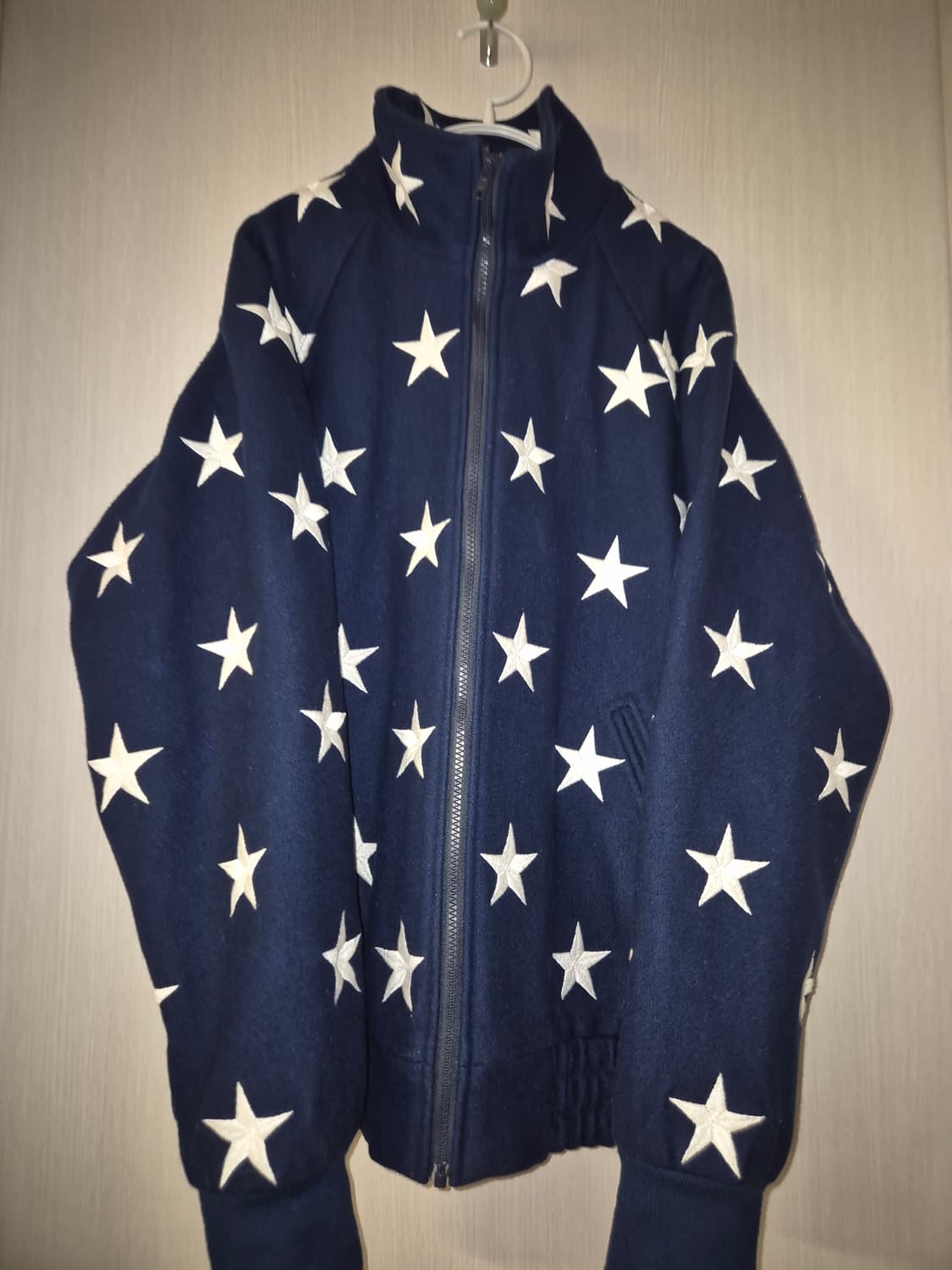 16fw Supreme Stars Zip Stadium Jacket L 상품이미지1
