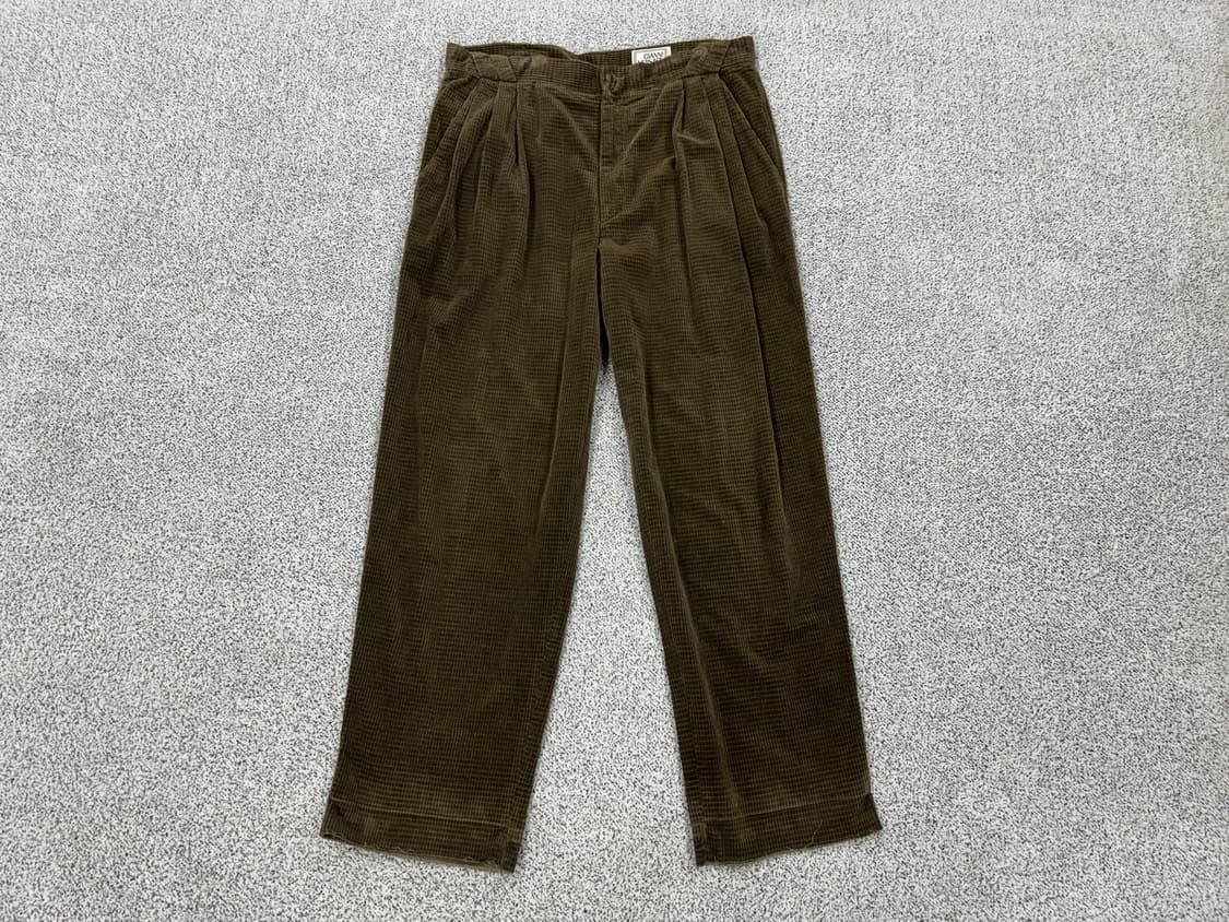 GIANNI VERSACE 90s 3턱 코듀로이 팬츠 상품이미지1