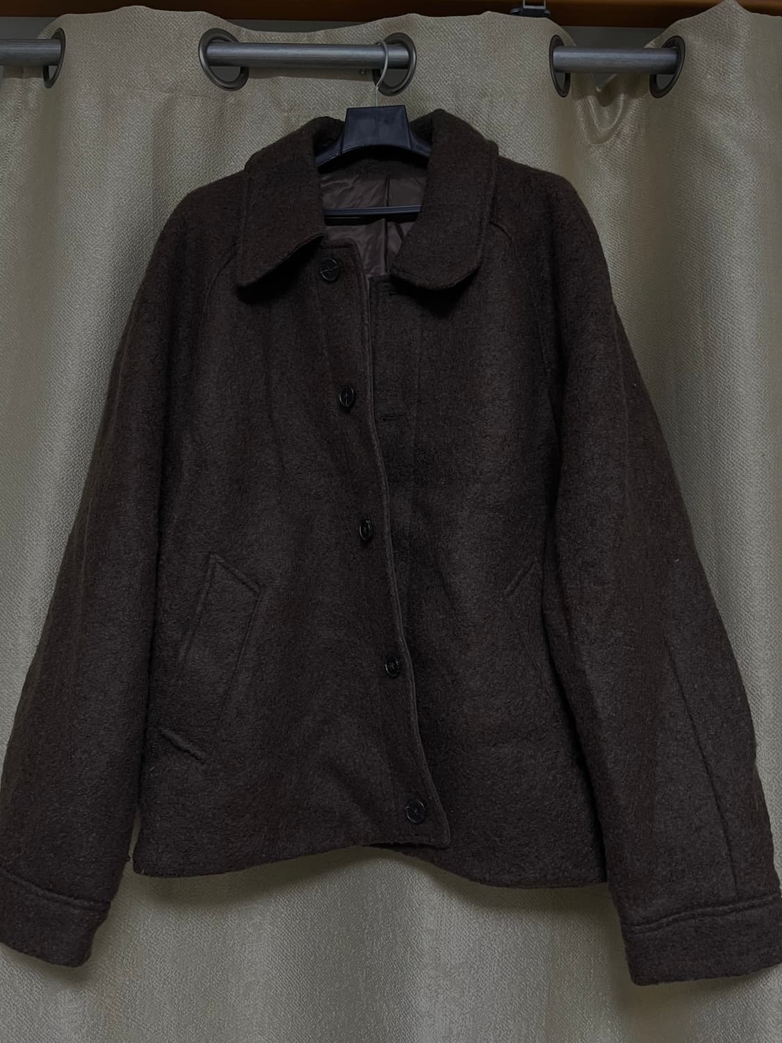 8seconds 울 블렌디드 부클 블루종 상품이미지1