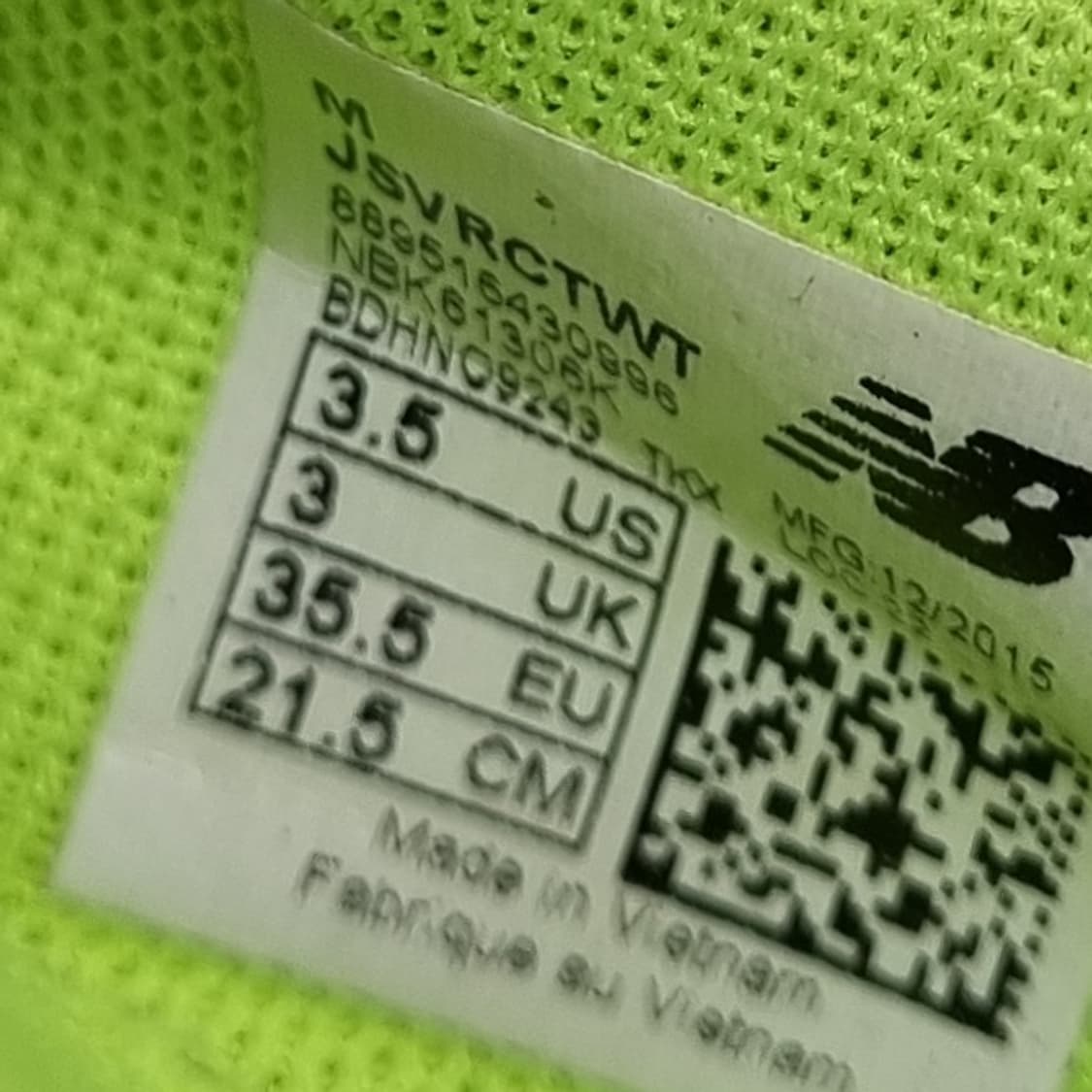 뉴발란스 비자로 컨트롤 아동 풋살화215 상품이미지6