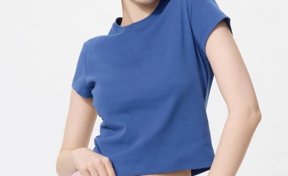 Uniqlo 유니클로 미니 T 66 blue xl 상품이미지1