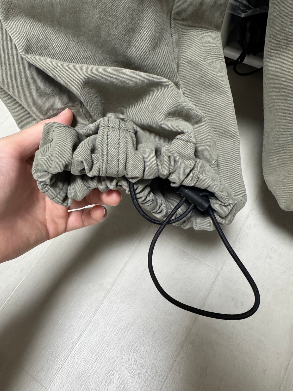 아캄 핀턱 코튼 팬츠(1사이즈) 상품이미지9