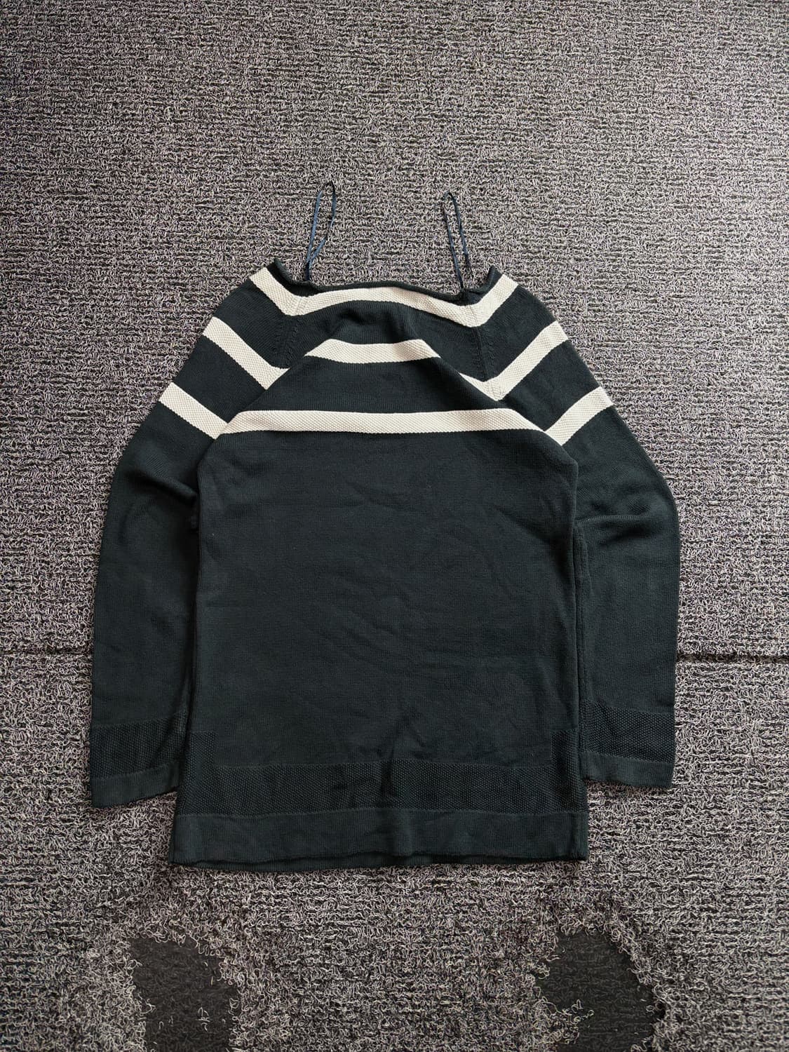 바버 우먼스 스트라이프 코튼 혼방 스웨터 3528 상품이미지4