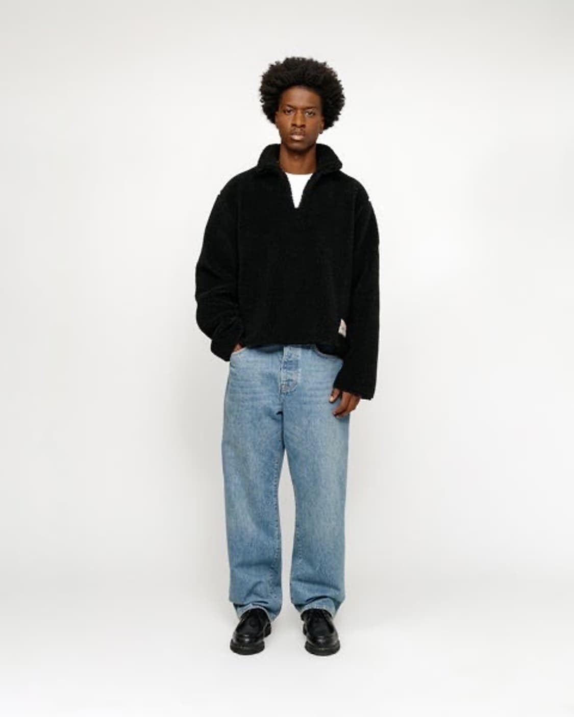 [M] 스투시 아워레가시 러너 플리스 풀오버 상품이미지1