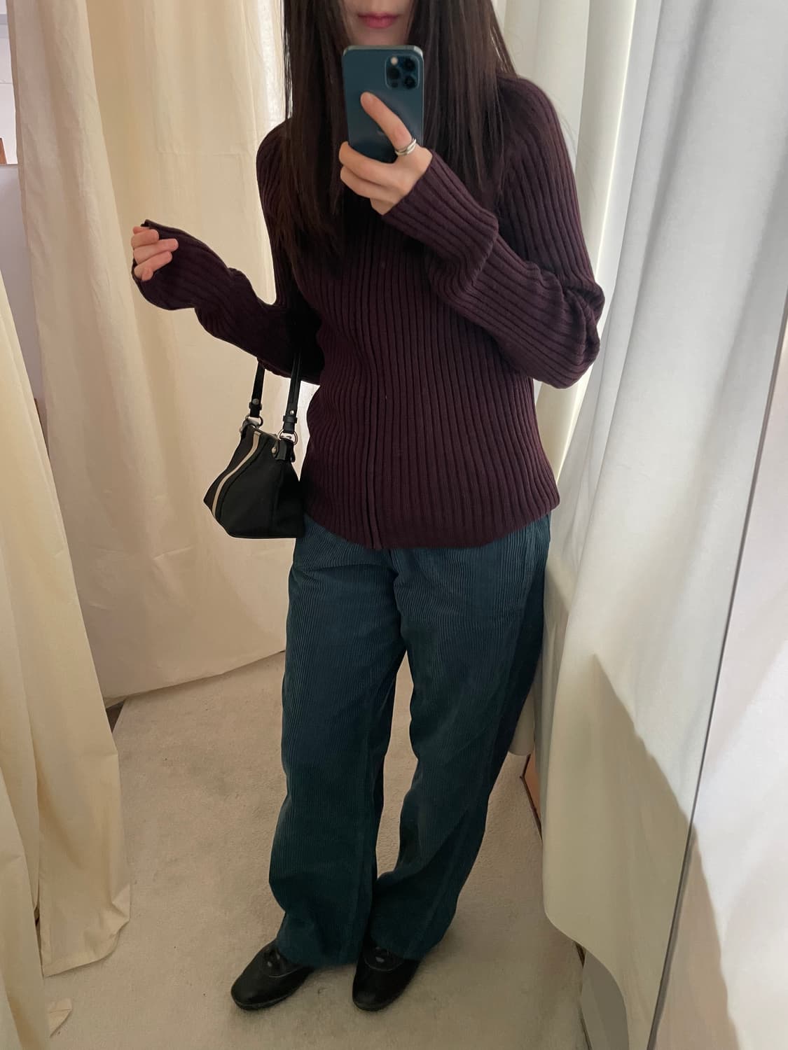 vintage Lee blue-green corduroy pants 상품이미지7