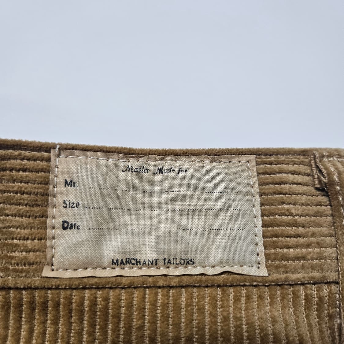 캐피탈 코듀로이 지퍼 플레어 팬츠[37~38] 상품이미지6