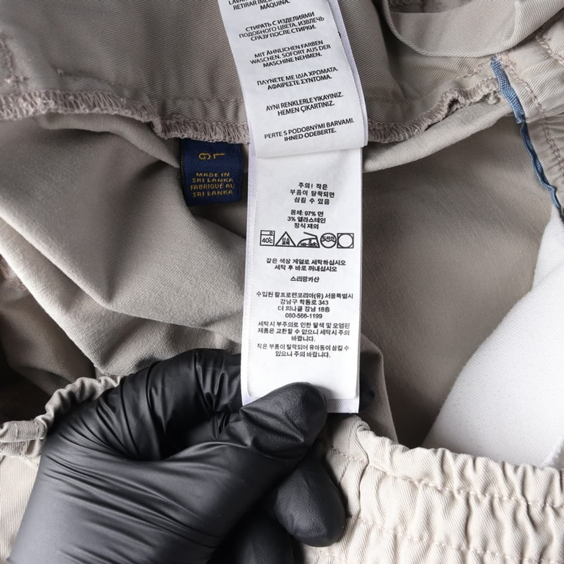 폴로 랄프로렌 스트레치 클래식 핏 치노 쇼츠 L 상품이미지6