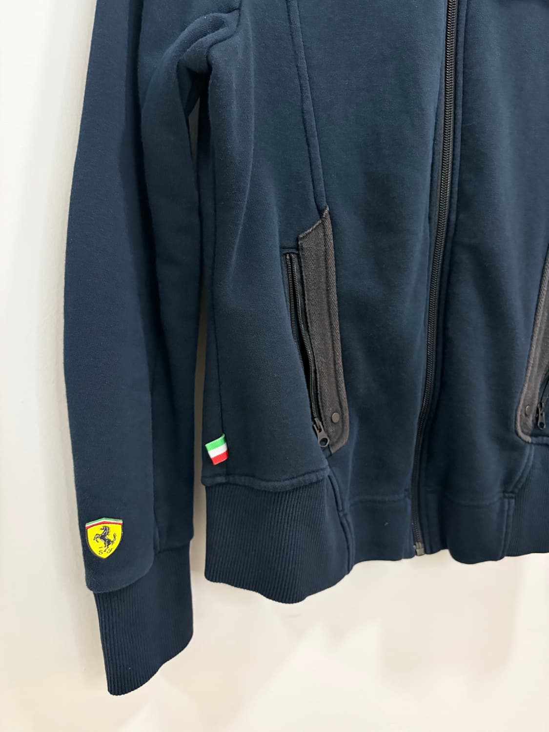 퓨마 x 페라리 코튼 하이넥 자켓 집업 상품이미지6