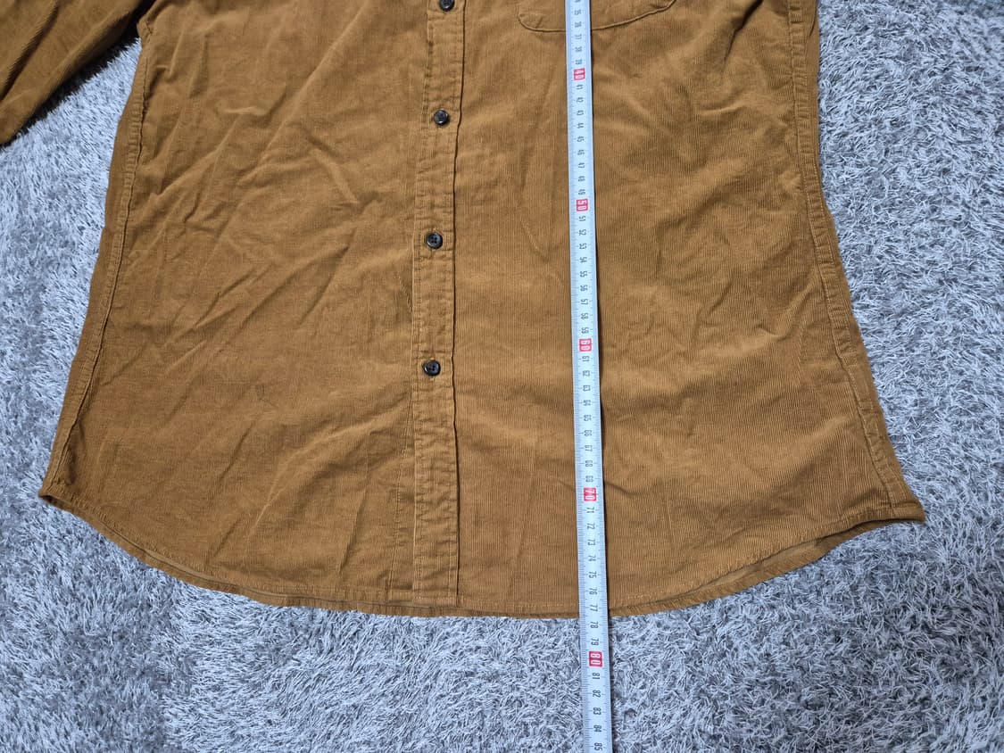 유니클로 남성 코듀로이 셔츠 XL 상품이미지8