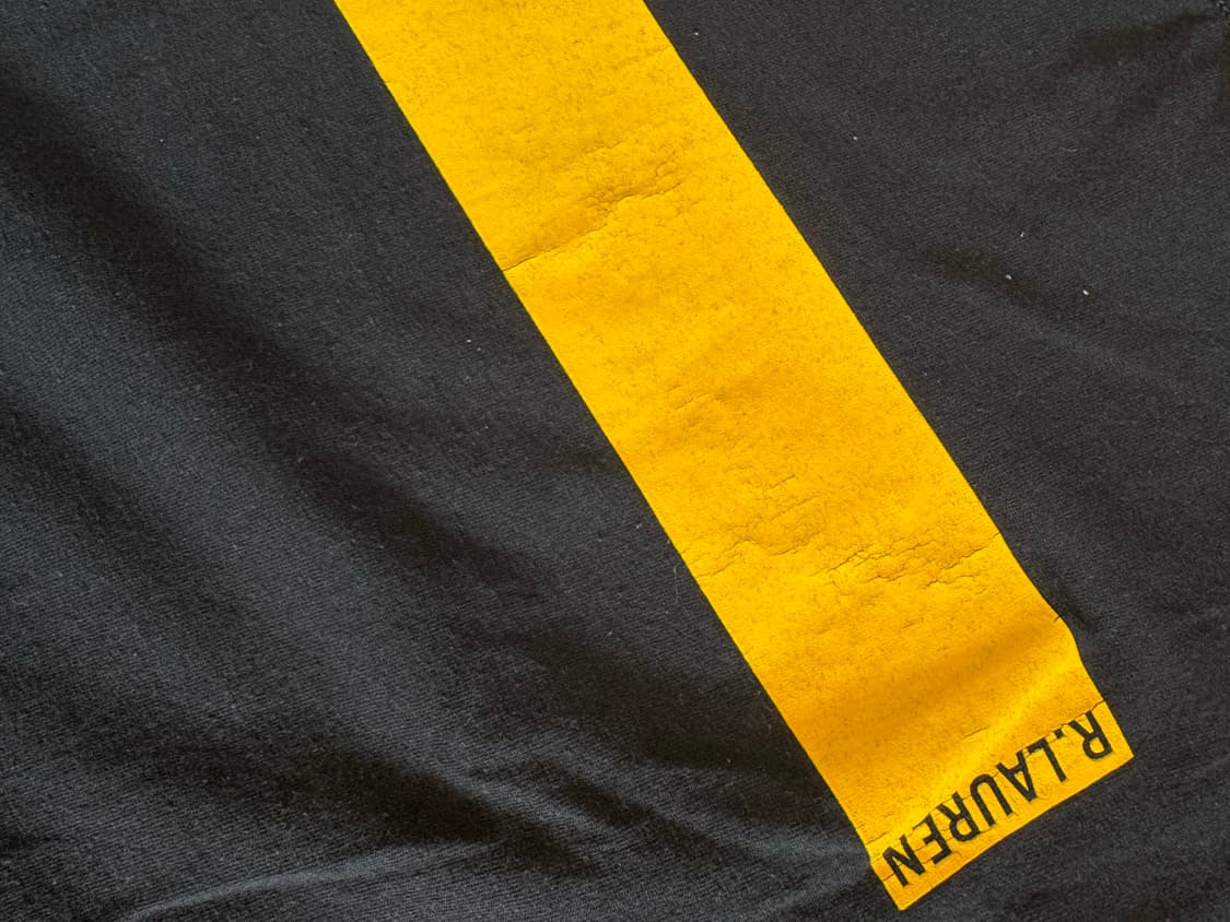 빈티지 페이디드 & 디스트레스드 랄프 로렌 폴로 진스 Co 슬리브리스 티 상품이미지5