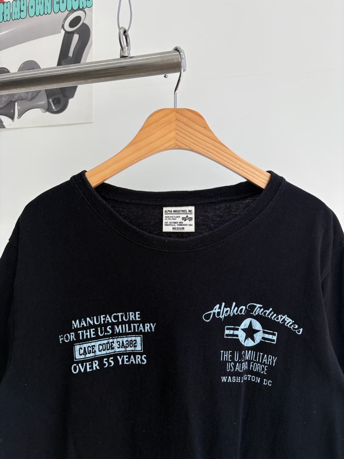 ALPHA INDUSTRIES 반팔티셔츠 상품이미지2